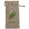 Popsicles and Polka Dots Large Burlap Gift Bags - Front