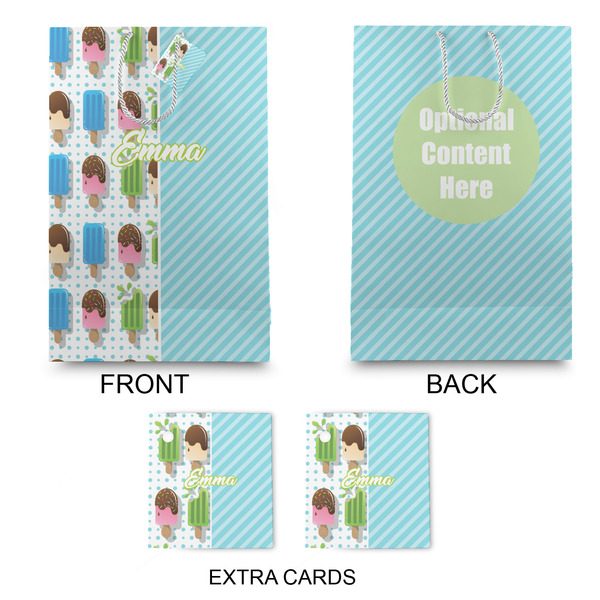 Popsicles and Polka Dots Large Gift Bag - Approval