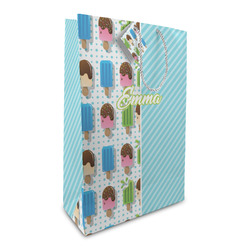 Popsicles and Polka Dots Large Gift Bag (Personalized)