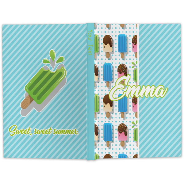 Popsicles and Polka Dots Large Hard Cover Journal - Apvl