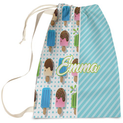 Popsicles and Polka Dots Laundry Bag (Personalized)