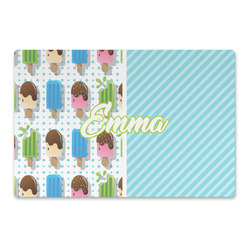 Popsicles and Polka Dots Large Rectangle Car Magnet (Personalized)