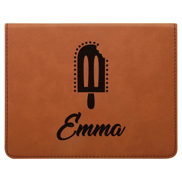 Popsicles and Polka Dots Leatherette 4-Piece Wine Tool Set Flat