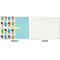 Popsicles and Polka Dots Linen Placemat - APPROVAL Single (single sided)