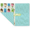 Popsicles and Polka Dots Linen Placemat - Folded Corner (double side)