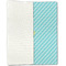 Popsicles and Polka Dots Linen Placemat - Folded Half