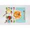 Popsicles and Polka Dots Linen Placemat - Lifestyle (single)
