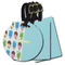 Popsicles and Polka Dots Luggage Tags - 3 Shapes Availabel