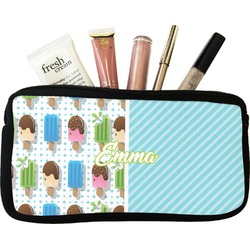 Popsicles and Polka Dots Makeup / Cosmetic Bag (Personalized)