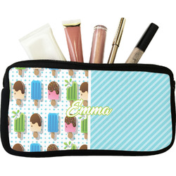 Popsicles and Polka Dots Makeup / Cosmetic Bag - Small (Personalized)