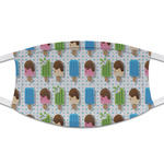 Popsicles and Polka Dots Cloth Face Mask (T-Shirt Fabric)
