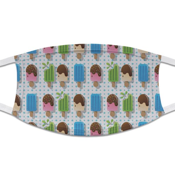 Custom Popsicles and Polka Dots Cloth Face Mask (T-Shirt Fabric)
