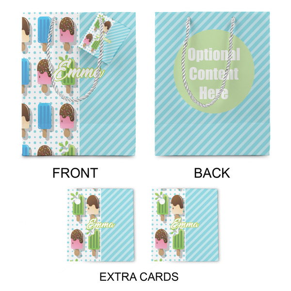 Popsicles and Polka Dots Medium Gift Bag - Approval