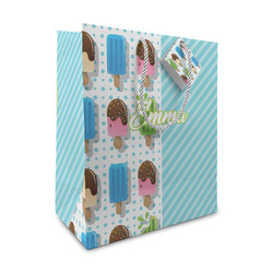 Popsicles and Polka Dots Medium Gift Bag (Personalized)
