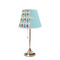 Popsicles and Polka Dots Poly Film Empire Lampshade - On Stand