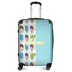 Popsicles and Polka Dots Suitcase - 24" Medium - Checked (Personalized)