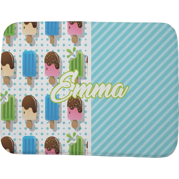 Popsicles and Polka Dots Memory Foam Bath Mat 48 X 36