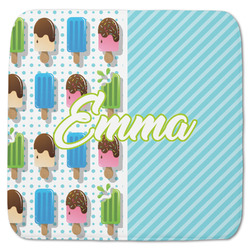 Popsicles and Polka Dots Memory Foam Bath Mat - 48"x48" (Personalized)