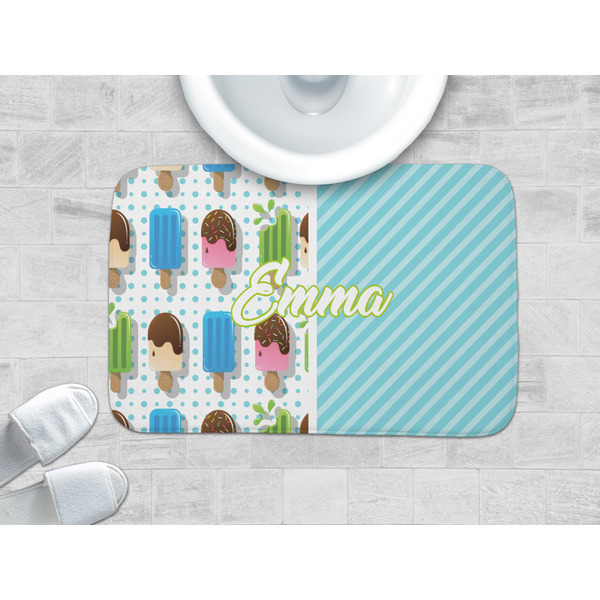 Popsicles and Polka Dots Memory Foam Bath Mat - LIFESTYLE 34x21