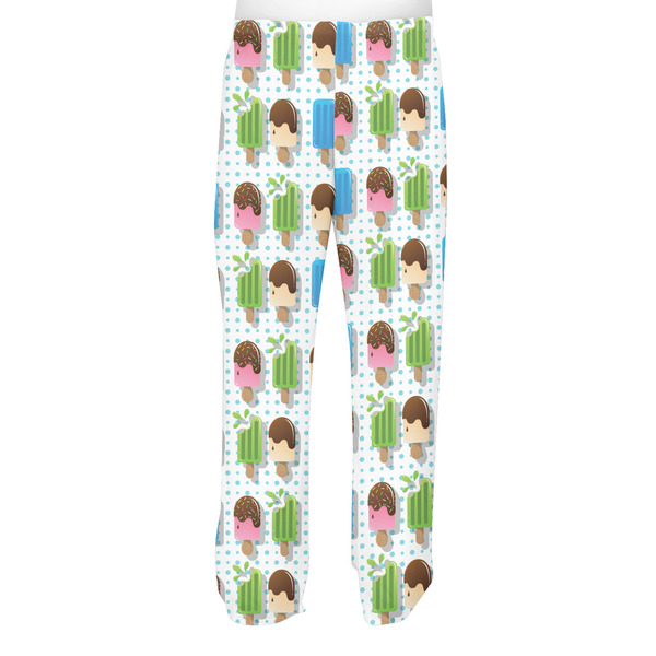 Popsicles and Polka Dots Men's Pjs Back - on model