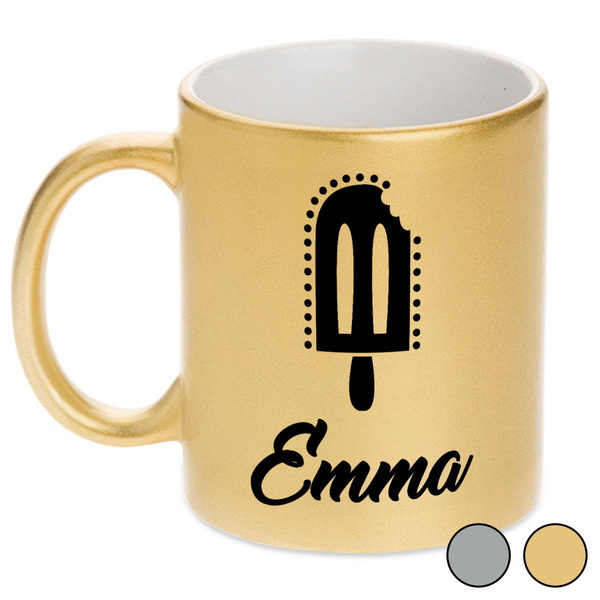 Popsicles and Polka Dots Metallic Mugs