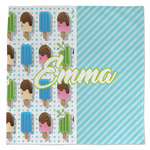 Popsicles and Polka Dots Microfiber Dish Towel (Personalized)