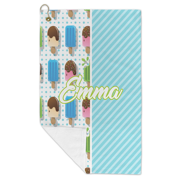 Popsicles and Polka Dots Microfiber Golf Towels - FOLD