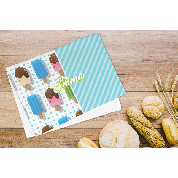 Popsicles and Polka Dots Microfiber Kitchen Towel - LIFESTYLE