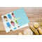 Popsicles and Polka Dots Microfiber Kitchen Towel - LIFESTYLE