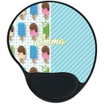 Popsicles and Polka Dots Mouse Pad with Wrist Support