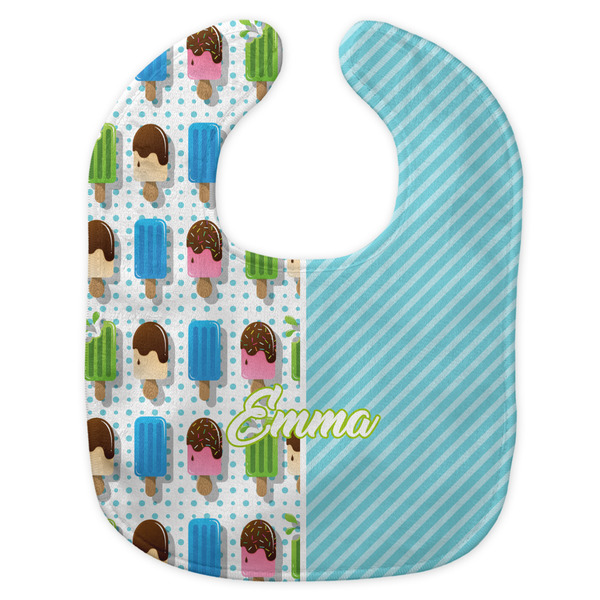 Popsicles and Polka Dots New Bib Flat Approval