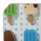 Popsicles and Polka Dots Octagon Placemat - Single front (DETAIL)