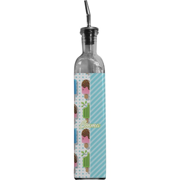 Custom Popsicles and Polka Dots Oil Dispenser Bottle (Personalized)