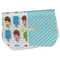 Popsicles and Polka Dots Burp Cloth - Fleece w/ Name or Text