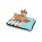 Popsicles and Polka Dots Outdoor Dog Beds - Small - IN CONTEXT