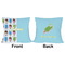 Popsicles and Polka Dots Outdoor Pillow - 16x16