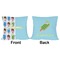Popsicles and Polka Dots Outdoor Pillow - 20x20