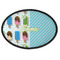 Popsicles and Polka Dots Oval Patch
