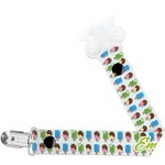 Popsicles and Polka Dots Pacifier Clip (Personalized)