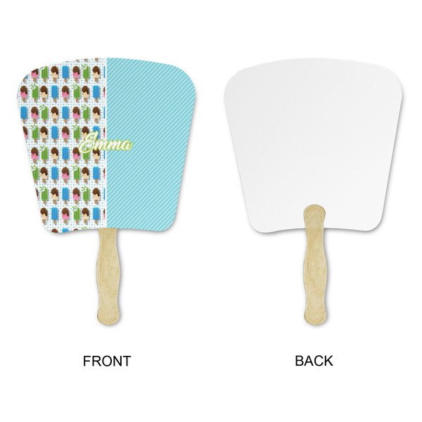 Popsicles and Polka Dots Paper Fans - Approval
