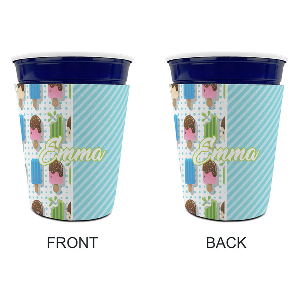 Popsicles and Polka Dots Party Cup Sleeves - without bottom - Approval