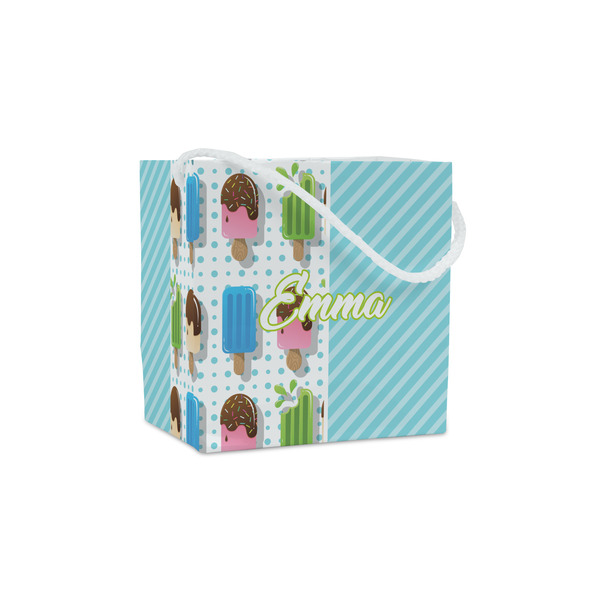 Custom Popsicles and Polka Dots Party Favor Gift Bags - Matte (Personalized)