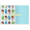 Popsicles and Polka Dots Disposable Paper Placemats (Personalized)