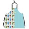 Popsicles and Polka Dots Apron Without Pockets w/ Name or Text