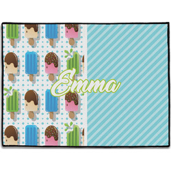 Popsicles and Polka Dots Door Mat (Personalized)