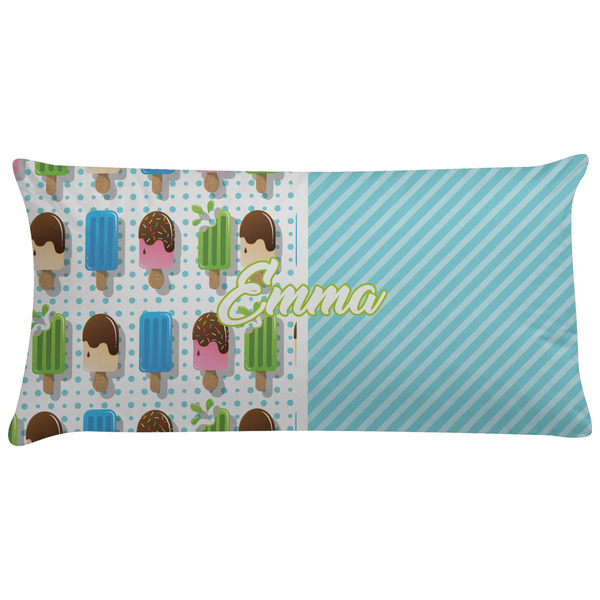 Custom Popsicles and Polka Dots Pillow Case - King (Personalized)