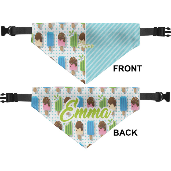 Popsicles and Polka Dots Pet Bandana Approval