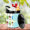 Popsicles and Polka Dots Plastic Ice Bucket - LIFESTYLE