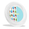 Popsicles and Polka Dots Plastic Party Dinner Plates - Main/Front