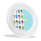 Popsicles and Polka Dots Plastic Party Dinner Plates - 10" (Personalized)